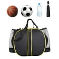thumbnail image 3 of Bandolera de baloncesto Zulema Estuche de baloncesto Correa única negra, 3 of 7