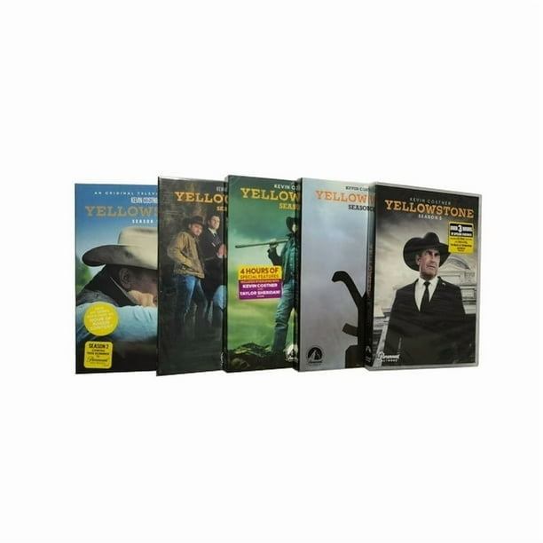 (未使用･未開封品)Where the Yellowstone Goes [DVD] Yellowstone DVD Set Seasons 1-5 Collection: Amazon.ca