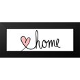 thumbnail image 2 of SD Graphics Studio 24x11 Black Modern Framed Museum Art Print Titled - Home, 2 of 5