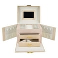 thumbnail image 4 of Portable Jewelry Box,Travel Jewelry Case Portable Jewelry Case Jewelry Storage Box Unmatched Quality, 4 of 8