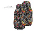 thumbnail image 6 of Pofeuu Multicolored Butterflies C Print Automotive Car Seat Covers Flat Cloth Full Set Seat Covers,Car Seat Covers front seats for Cars Trucks and SUVs(Two packs), 6 of 7