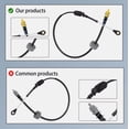 thumbnail image 4 of OE Replacement Auto Transmission Shift Control Cable - Fits Pontiac Grand Prix, Chevy Monte Carlo, Buick Allure/LaCrosse, Chevy Impala (2007-2011), 4 of 7
