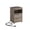 Gray, variant on iRerts Nightstand with Charging Station, Side Table with Drawers, End Table with Open Shelf, Bedside Table with USB Ports and Outlets, Night Stand for Bedroom Living Room, Gray