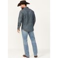 thumbnail image 4 of Moonshine Spirit Men's Whiskey Wash Decker Slim Straight Stretch Denim Jeans - MSFA23J18 40W x 34L  US, 4 of 4