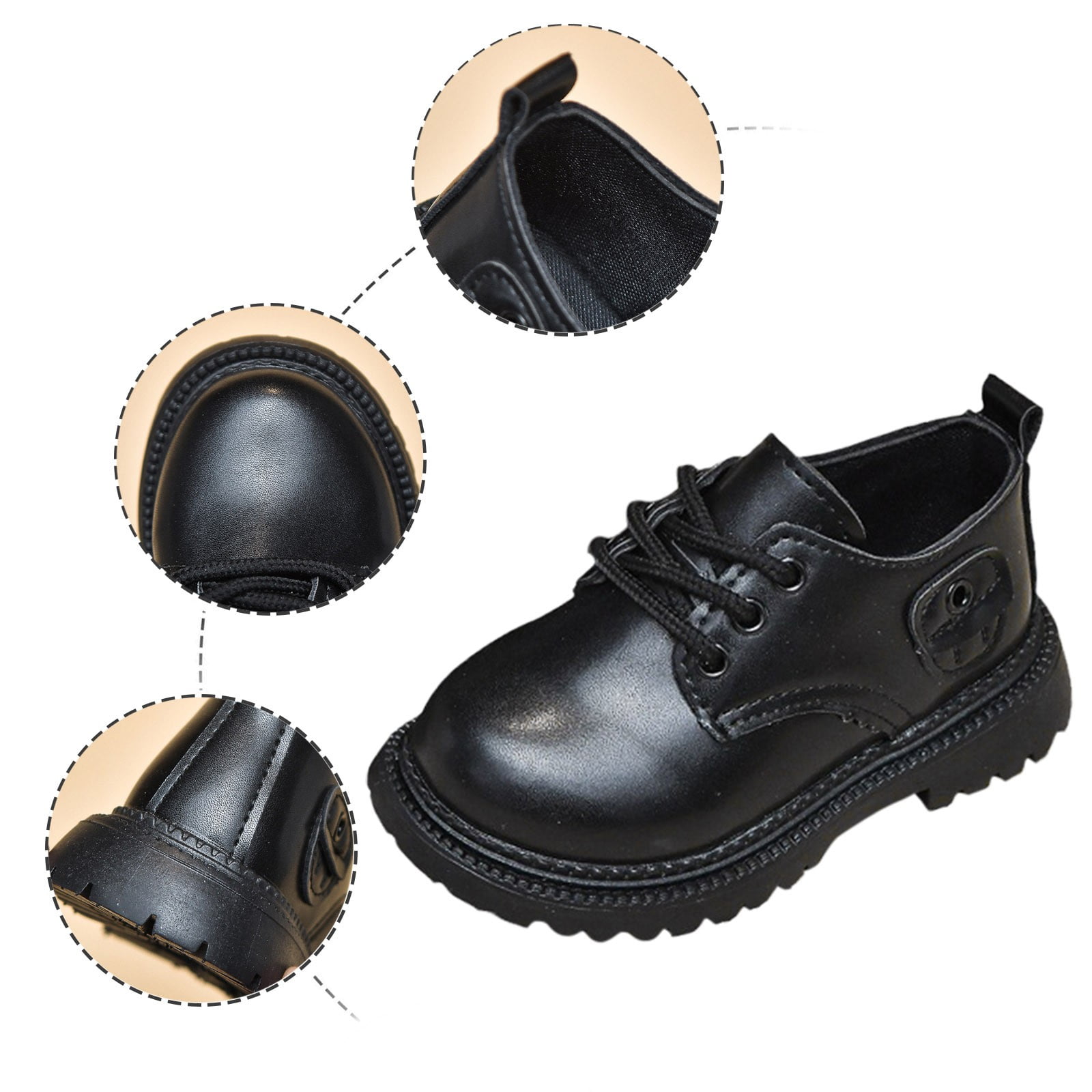 ASFGIMUJ Boys Girls Dress Shoes Hook And Loop Kids School Formal Casual For Toddler Little Kid Leather Shoes,Size 4.5 Years-5 Years - Walmart.com ASFGIMUJ Boys Girls Dress Shoes Hook And Loop Kids School Formal Casual For Toddler Little Kid Leather Shoes,Size 4.5 Years-5 Years - Walmart.com