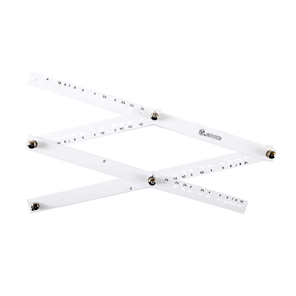 NUOLUX Ruler Drawing Angle Tool Pantograph Magnification Levelscale ...