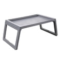 thumbnail image 1 of DEELLEEO Foldable Bed Table Folding Breakfast Bed Desk Table Computer Laptop Holder for Home Bedroom(Grey), 1 of 5