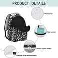 thumbnail image 4 of "Cute Dog Pattern Backpack - Waterproof & Spacious for School & Work, Multiple Compartments, Great Gift for Pup Admirers", 4 of 6