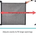 thumbnail image 2 of Toddleroo by North States Retractable Fit Mesh Gate, 2 of 5