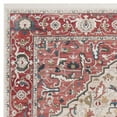 thumbnail image 5 of SAFAVIEH Vintage Persian Forrester Floral Bordered Polyester Area Rug, Red/Ivory, 8' x 10', 5 of 7