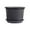 Black#3, variant on Thickened Plastic Flower Pot with Saucer Indoor Outdoor er for 15x15x11cm Garden Patio or Home Decor