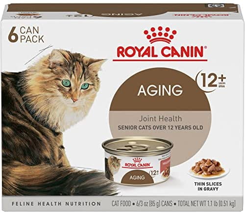 Cat food for elderly cats deals