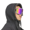 thumbnail image 4 of Ladies Men Snowboard Goggles Winter Motorcycle Riding Goggles Mountain Ski Goggles, 4 of 4