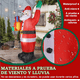 thumbnail image 3 of Inflables Navidenos Con Led 1.8m Santa Claus Inflable Adornos Navidenos Para Exterior Xtellar rojo, 3 of 4