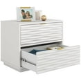 thumbnail image 5 of Pemberly Row Contemporary Engineered Wood Side Table in White, 5 of 12
