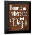 thumbnail image 1 of Robinson, Tamara 15x18 Black Modern Framed Museum Art Print Titled - Dog Home, 1 of 5