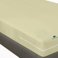 thumbnail image 2 of Rajveer Textile King Zipper Fitted Sheet 8" Inch Deep Pocket - Hotel Quality Soft Microfiber Bottom Sheet- Easy Care -1 Fitted Zipper Mattress Cover Ivory Color, 2 of 3