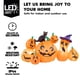 thumbnail image 3 of Joiedomi inflable para decoración de Halloween, 6 pies, con 7 calabazas y un gato, 3 of 8