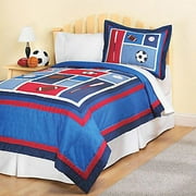Angle View: Sports Club Twin and Full Quilt Collection, 1 Each