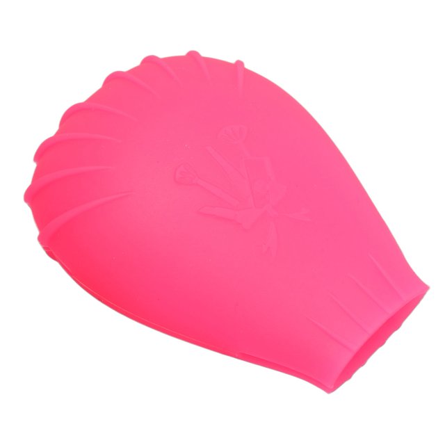 20 piezas fundas para brochas de maquillaje, de silicona, a prueba de polvo, reutilizables, portátiles, para viaje, color rosa grande