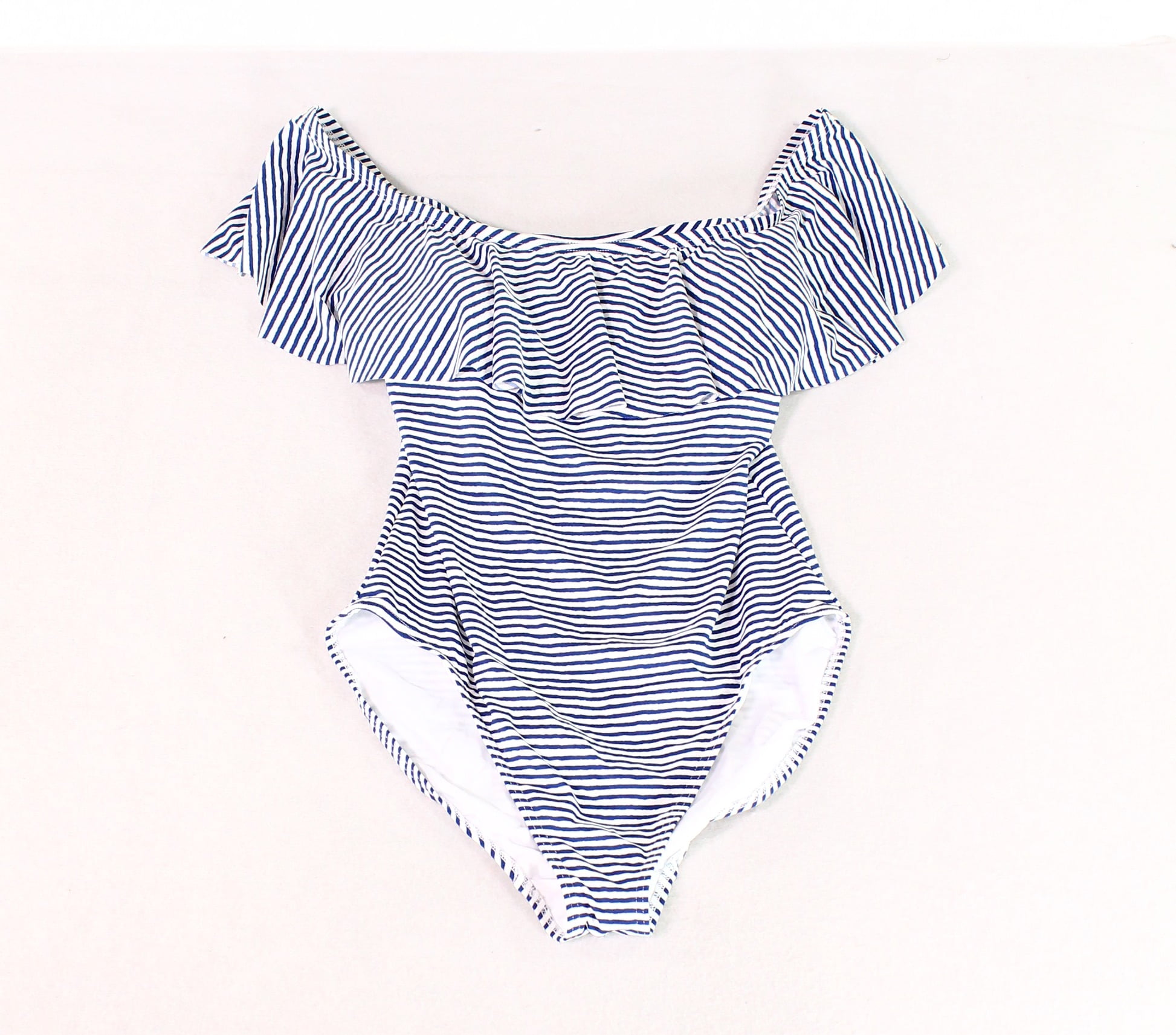 ralph lauren off the shoulder swimsuit