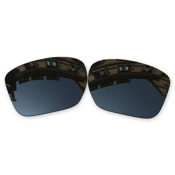 Vonxyz Stealth Black Polarized Lenses Replacement for Oakley Sliver XL OO9341 Sunglass