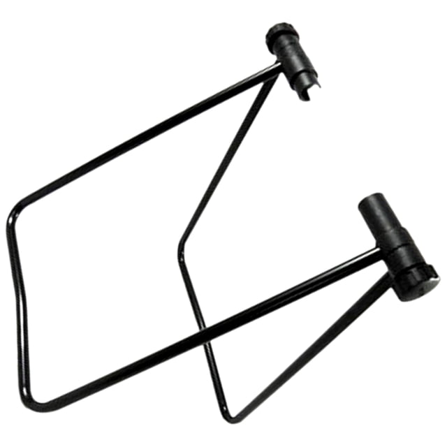 OULII Porte-Vélos Extérieur pour Cyclistes Métal Noir Stabilité 1 Ensemble
