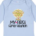 thumbnail image 4 of Inktastic My First Family Reunion Boys or Girls Long Sleeve Baby Bodysuit, 4 of 5