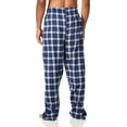 thumbnail image 3 of Fruit of the Loom Men's Soft Flannel Pajama Lounge Sleep Pant - Green Plaid, 3 of 5
