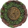 thumbnail image 4 of Enchanted Forest Tree Of Life Sand Timer Figurine With Celtic Knotwork Insignia, 4 of 9