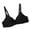 Black, variant on Bigersell Seamless Sports Bras for Women Sale T-Shirt Bras for Women Sport Bra Style R472 V-Neck No Underwire Bras Hook and Eye Bra Closure Women's Plus Size Bralettes with Support Blue M