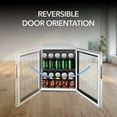 thumbnail image 5 of Whynter 68 Can Stainless Steel Beverage Refrigerator with Lock, 5 of 14