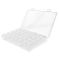 thumbnail image 4 of Caja de Almacenamiento ANGGREK 28 Ranuras Plástico Para Pendientes Collares Medicamentos, 4 of 8