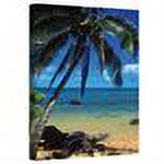Kathy Yates "Beautiful Anini Beach" Canvas Art