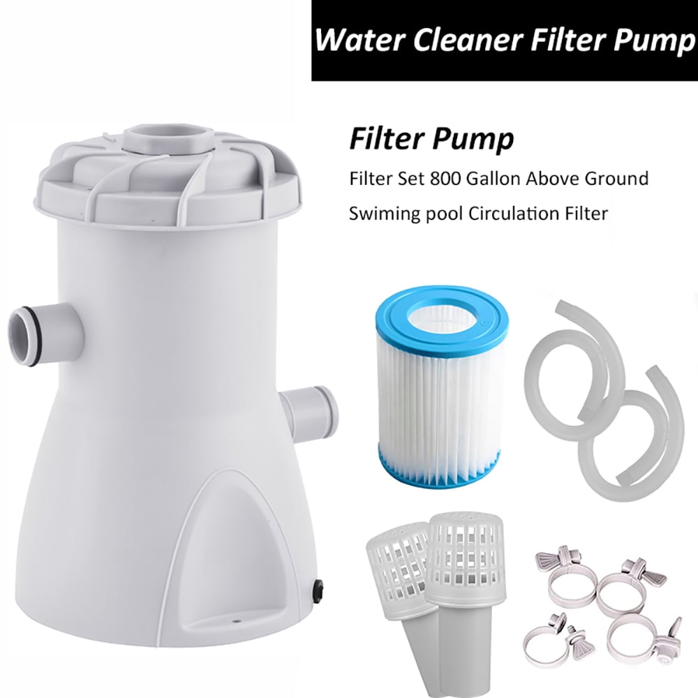 iMeshbean Cartridge Filter Pump for Above Ground Pools, 40W 800GPH