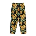thumbnail image 7 of Fotbe Sunflowers And Bird Women's Pajama Pants,Sleepwear Pants,Pj Bottoms Drawstring And Pockets-X-Large, 7 of 7