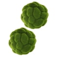 thumbnail image 4 of 2 bolas de musgo artificial, bolas de musgo para plantas artificiales, adorno de boj, 4 of 7