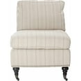 thumbnail image 2 of Safavieh Randy Transitional Upholstered Slipper Chair w/ Casters, 2 of 4