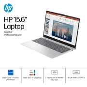 HP 15.6 FHD Display Touchscreen Laptop Computer, Intel i7 1355U, Intel Iris Xe Graphics, Windows 11 Pro, Wi-Fi6, Bluetooth, Accessoires (16GB RAM + 1TB SSD)
