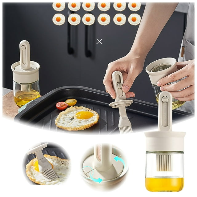 Sturdy Silicone Oil Brush For Cooking Enthusiasts Practical Silicone Coating Brush For Pots And Pans In Cooking Olive Oil Holders And Steel Mystify Oil Sprayer Kitchen Items Oil Sprayer Set Oil