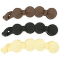 thumbnail image 1 of EeaseCA 3 Pcs Pinces Banane Pince Porte-Queue Outil de Coiffure Accessoires pour Cheveux pour Femmes, 1 of 8