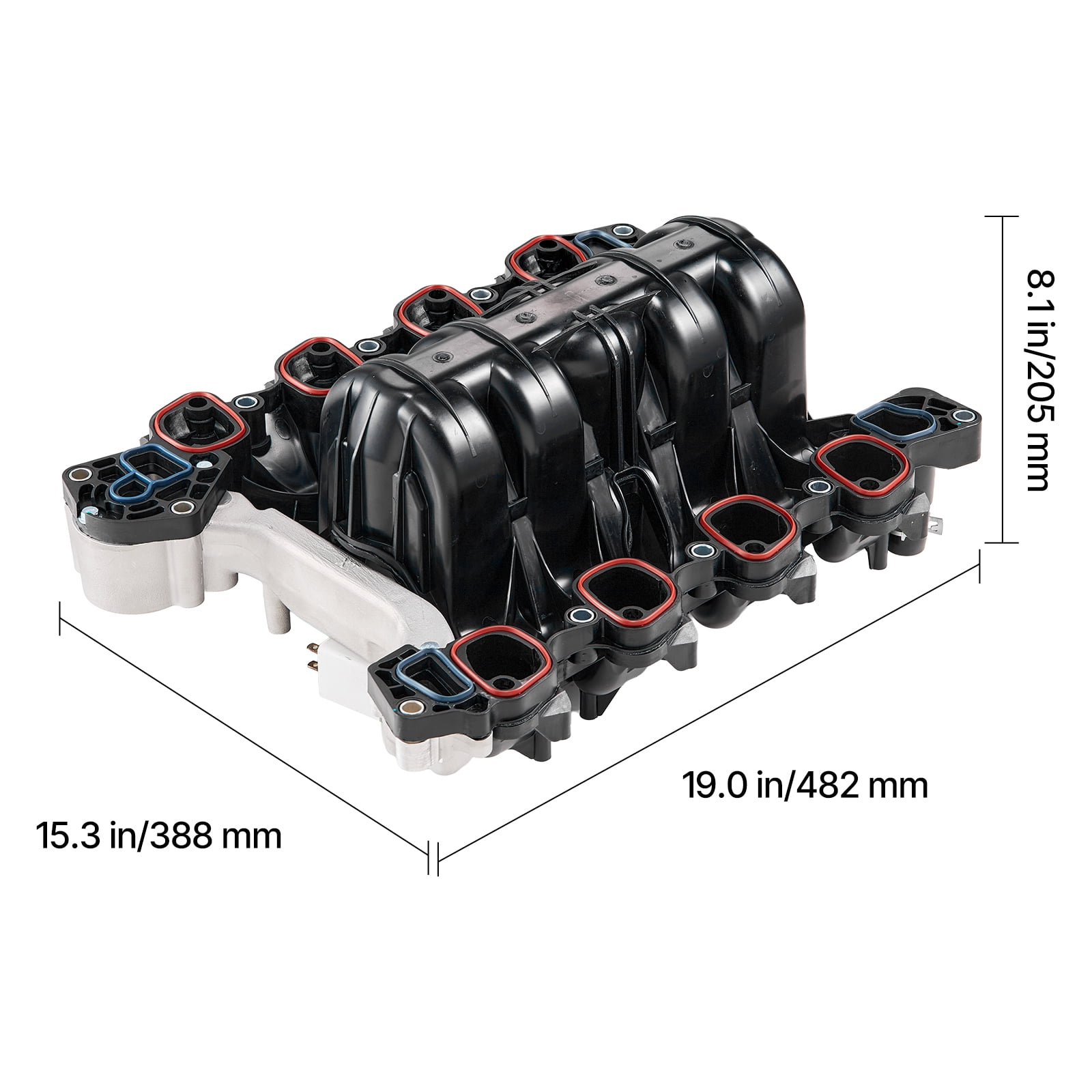 KFFKFF XTJ-062A Engine Intake Manifold Assembly with Gasket, Compatible with 2001-2011 Crown Victoria