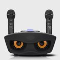 thumbnail image 1 of Oubit Dual Microphone Owl Speaker,SD306 Dual Microphone Owl Portable Mobile TV Singing Machine Speaker Smart Functionality, 1 of 1