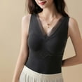thumbnail image 6 of Samickarr Women's Autumn And Winter Self-heating Warm And Non-marking Plus Velvet Inner Bottoming Cold-proof One-piece Underwear Thermal Vest, 6 of 9