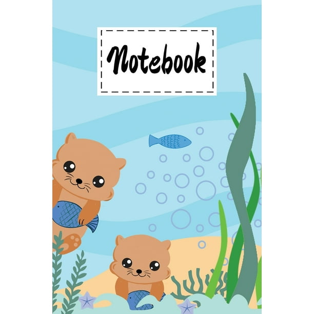 Notebook: Cute Sea Otters Gifts Cartoon Cover Lined Notebook Paperback For Girls Boys Kids Teens For Taking Note And Ideas. Perfect As Gifts For Marine Otters And Animal Lovers (Paperback) Notebook: Cute Sea Otters Gifts Cartoon Cover Lined Notebook Paperback For Girls Boys Kids Teens For Taking Note And Ideas. Perfect As Gifts For Marine Otters And Animal Lovers (Paperback)