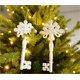 thumbnail image 1 of KG Decoraciones navideñas En stock Decoraciones navidenas Noel Adornos colgantes para árboles de Navidad pequeños Mini adornos navideños, 1 of 4