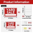 thumbnail image 2 of Carteles ComboJoy de Yard Sale, 6 unidades, impermeables, 61 x 41 cm y 43 x 30 cm, 2 of 7