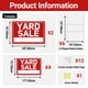 thumbnail image 2 of Carteles ComboJoy de Yard Sale, 6 unidades, impermeables, 61 x 41 cm y 43 x 30 cm, 2 of 7