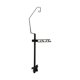 thumbnail image 1 of Soporte de linterna para acampada, soporte de luz de aleación de aluminio para pesca, jardín al aire libre Poste largo 36cm, 1 of 8