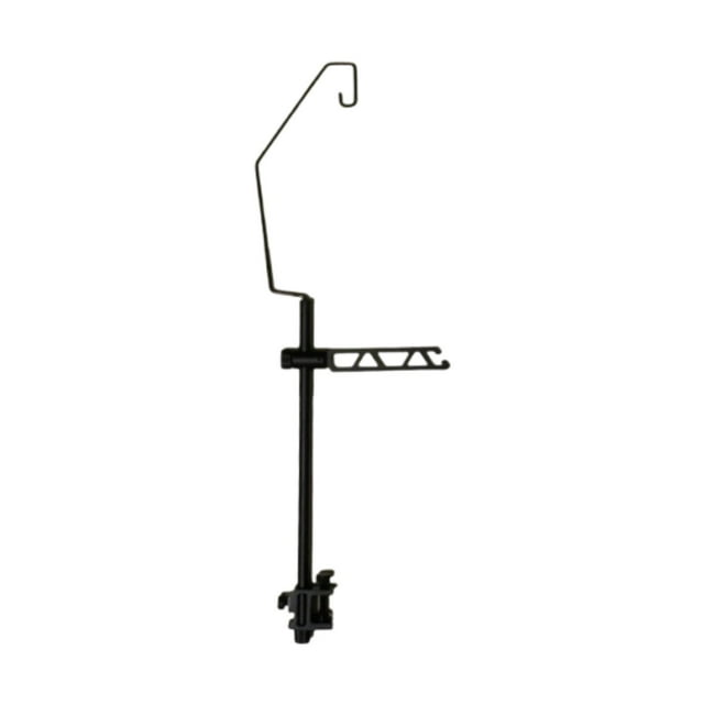 koolsoo Support de Lanterne de Camping en Alliage d'Aluminium pour Pêche Jardin Extérieur Long Mât 36cm